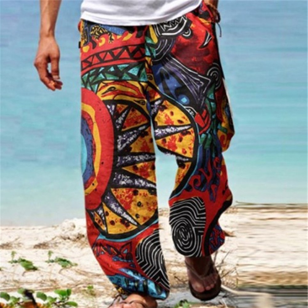 Autumn Jeans For Men Baggy Pants Loose Harem Pants Blue Oversized main image 0
