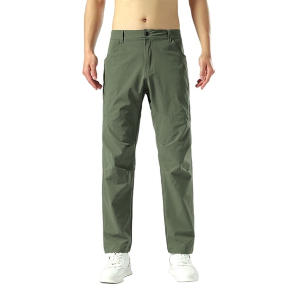 Mens Casual Breathable Elastic Sports Wear Loose Pants Hiking Pants Casual Pants