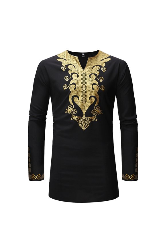 Mens Casual Button Down Shirts Solid Color Long Sleeve Floral Print Stank Mans Clothing Dress Shirt Holiday Wear