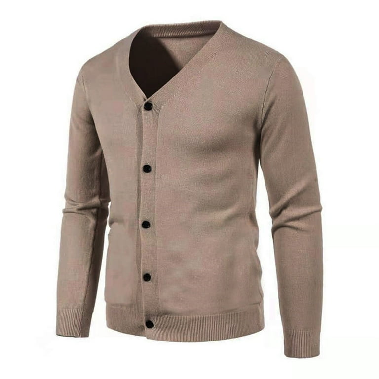 Hooded coat cardigan sweaters for men deals