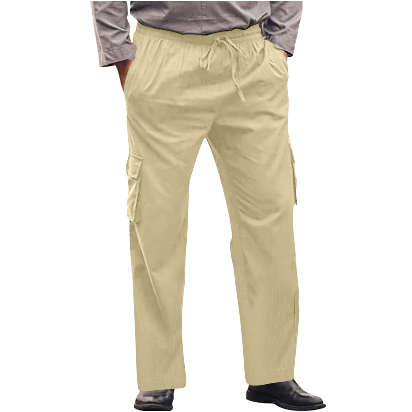 Aazon.co: En's Cargo Pants Relaxed Fit Sport Pants Jogger Sweatpants