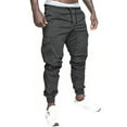 thumbnail image 1 of Mens Casual Cargo Pants Spring Fall Casual Pants Men's Lightweight Joggers Pants Trousers Hiking Travel Pants Cargo Pants Mens Pants Trousers Overall Streetwear, 1 of 7