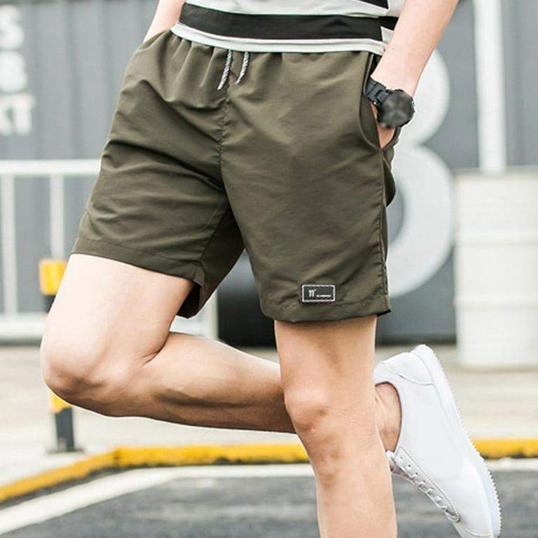 Mens Casual Cargo Shorts Pants Summer Beach Trousers Sports Gym