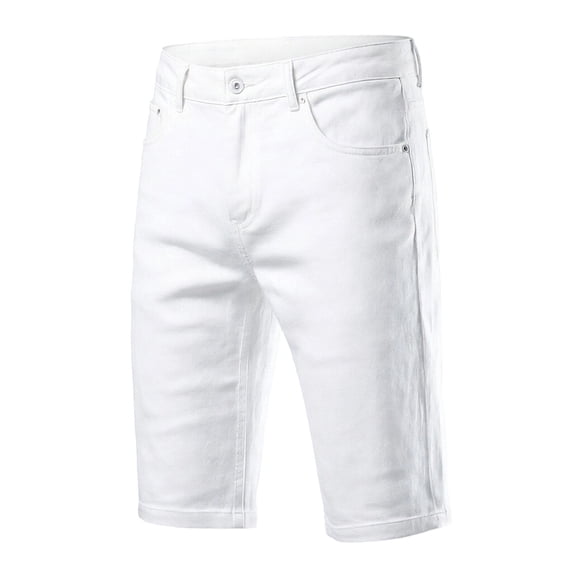 Mens Casual Dress Shorts Jerdar Men's Summer Daily Casual Loose Soft All-match Straight Pants