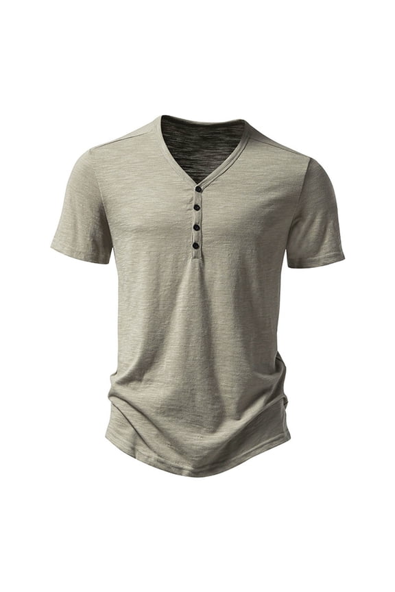 Mens Casual Fashion Basic Short Sleeved T Shirt Top Clothes