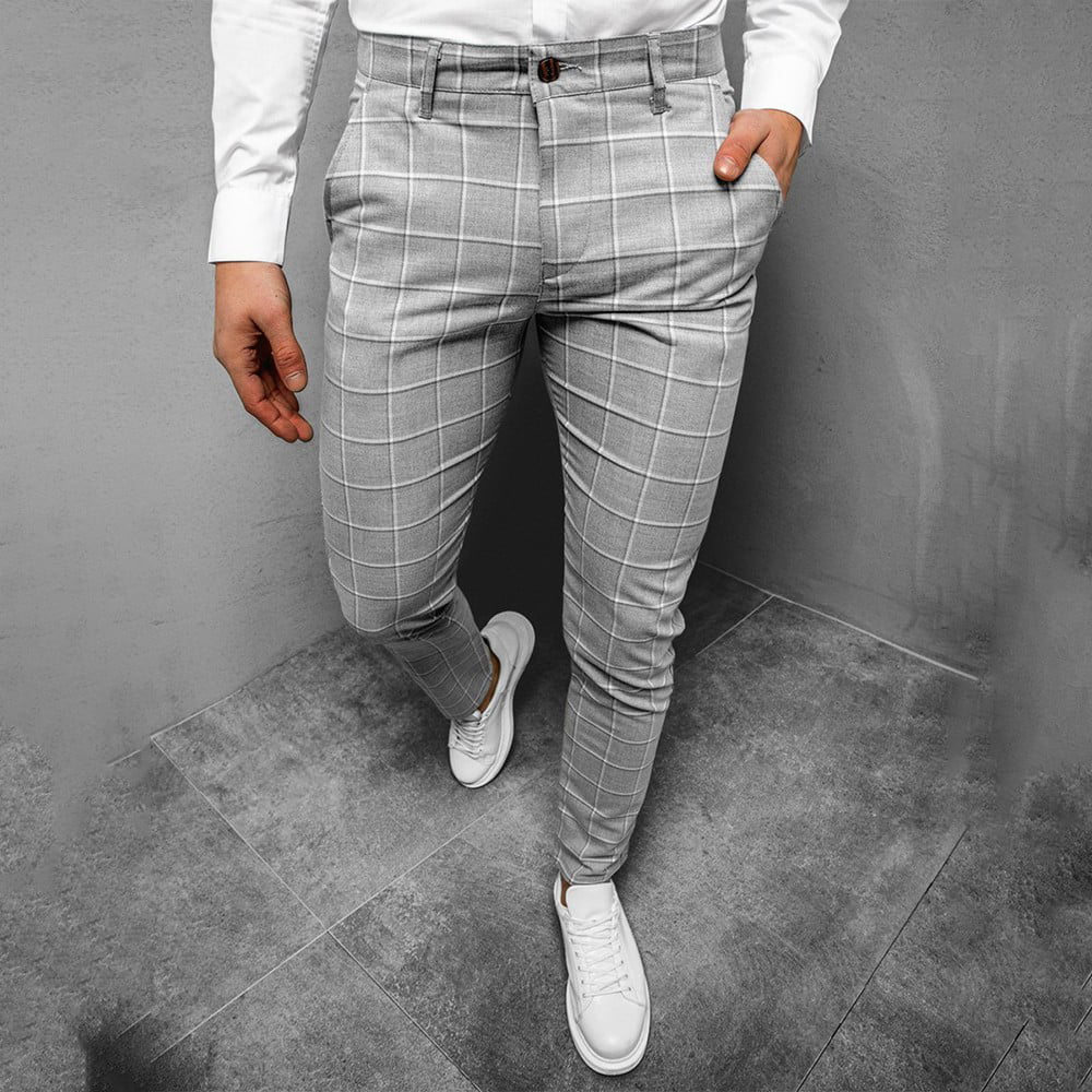 Buy Grey Trousers & Pants for Men by British Club Online | Ajio.com