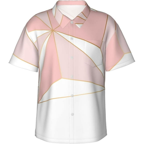 Mens Casual Hawaiian Shirts Short Sleeve Button Down Beach Shirts