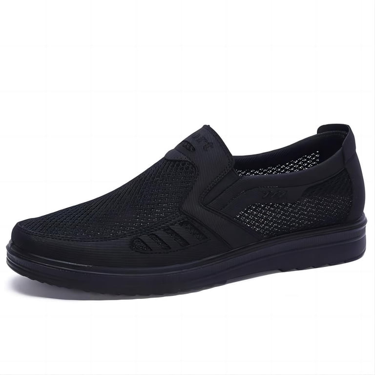 Mens Casual Loafers Lightweight Mesh Summer Comfort 