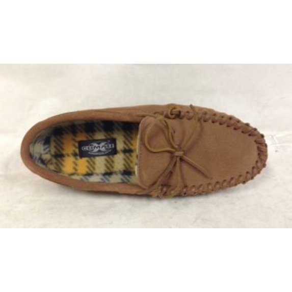 Mens Casual Loafers Slip On Moccasins Toe Slippers size 9 Rust