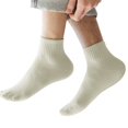 thumbnail image 1 of Mens Casual Outdoor Sport Athletic Ribbed Cuff Cotton Ankle Socks Breathable Fashion Solid Color Short Tube Ankle Socks, 1 of 21