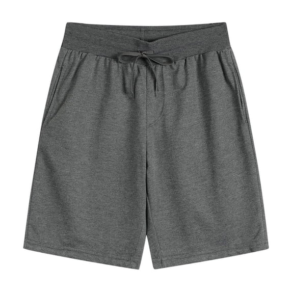 Mens Casual Pajama Short Pants Elastic Waist Drawstring Summer Sleep Loungewear Shorts Fathers Gift S-4XL
