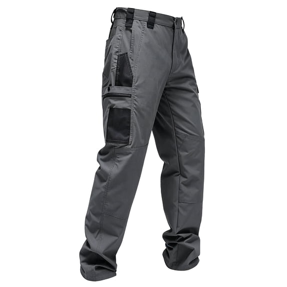Mens Casual Pants Canvas Heavy Duty Tactical Quick Dry Utility Pockets Utility Work Tactical Pants for Men, 2XL
