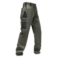 thumbnail image 1 of Mens Casual Pants Canvas Heavy Duty Tactical Quick Dry Utility Pockets Utility Work Tactical Pants for Men, S, 1 of 2