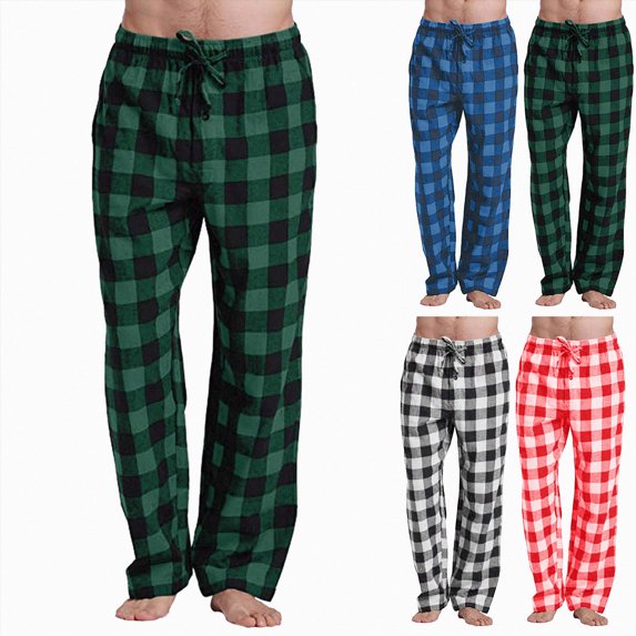Mens Casual Pants Loose Fit Straight Legs Elastic Waist Trousers Summer Beach Yoga Fall Winter Pants Mens Casual Jogger Pants Big and Tall L Green