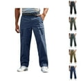 thumbnail image 1 of Mens Casual Pants Mens Slacks Men's Cargo Pants Heavy Duty Outdoor Work Pants With Multiple Pockets Durable Utility Trousers For Hiking and Daily Wear, 1 of 5