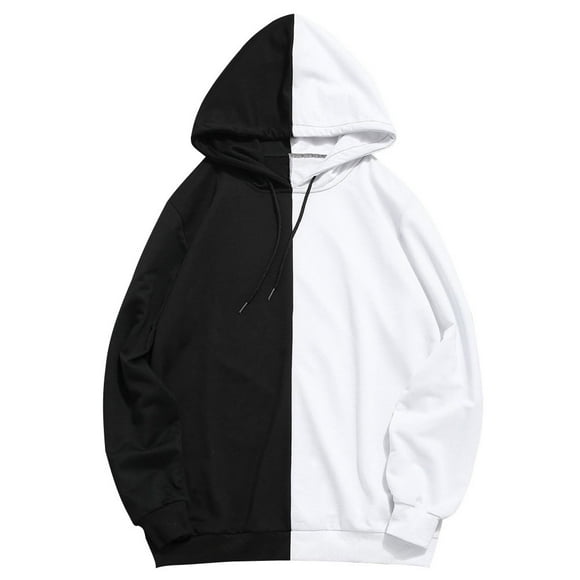 Mens Casual Patchwork Slim Fit Hoodie Outwear Blouse Sweatshirt Ridged Jacket Prairie Mountain Jacket Flexion Jacket Men's Tops H And M Jackets Men Mens Jacket Jacket Men Big And Tall