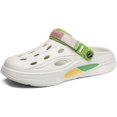 thumbnail image 1 of Mens Casual Sandals Breathable Mesh Walking Mules Sneakers Open Back Slip On Shoes Quick-Dry Slippers, 1 of 6
