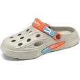 thumbnail image 1 of Mens Casual Sandals Breathable Mesh Walking Mules Sneakers Open Back Slip On Shoes Quick-Dry Slippers, 1 of 9