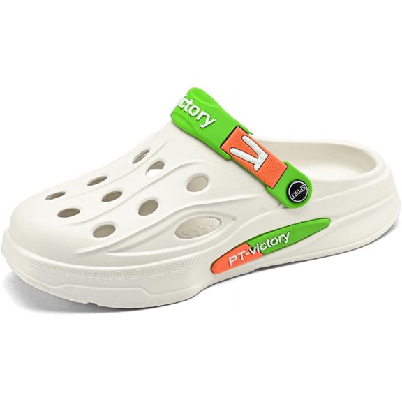 Mens Casual Sandals Breathable Mesh Walking Mules Sneakers Open Back Slip On Shoes Quick-Dry Slippers