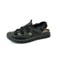 thumbnail image 1 of Mens Casual Sandals Outdoor Breathable Fisherman Closed Toe Anti Slip Beach Shoes Lightweight Comfortable Black 7.5 US, 1 of 7