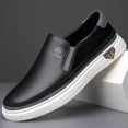 thumbnail image 1 of Mens Casual Shoes Soft Comfortable Flat Lightweight Moccasin Classic Breathable Leather Men's Shoes, 1 of 7