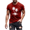 thumbnail image 1 of Mens Casual Short Sleeve Shirts Dress Shirt Short Sleeve Mens Short Sleeve Tee Shirts Men White Button Down Shirt Short Sleeve Clearance Items Under 5 Dollars Free Shipping, 1 of 4