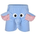 thumbnail image 1 of Mens Casual Shorts Summer A Fun Elephant Decorative Shorts Fashion Novelty Funny Home Short Trousers Fashion Casual Fit, 1 of 7