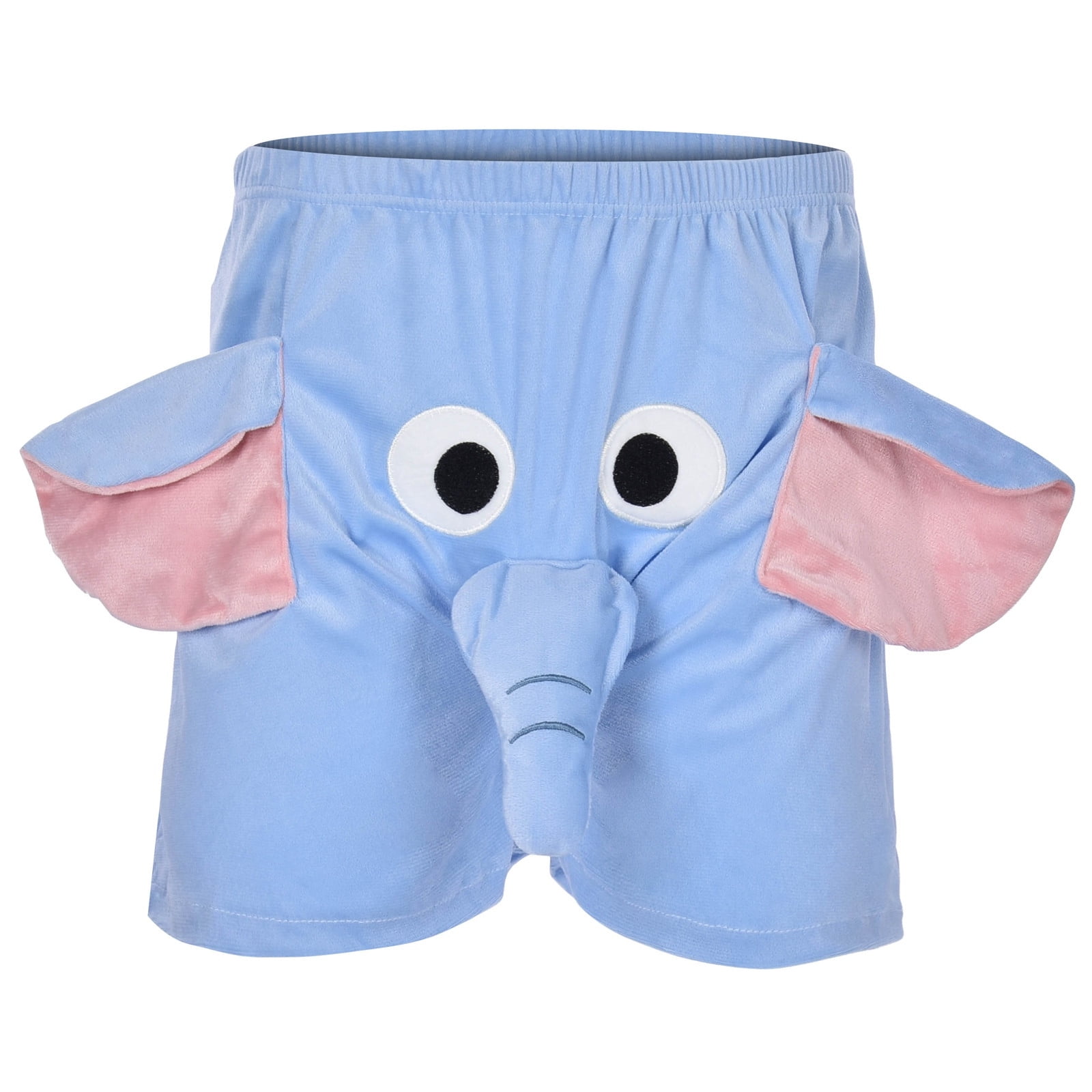 Mens Casual Shorts Summer A Fun Elephant Decorative Shorts Fashion Novelty Funny Home Short Trousers Refreshing Dailywear