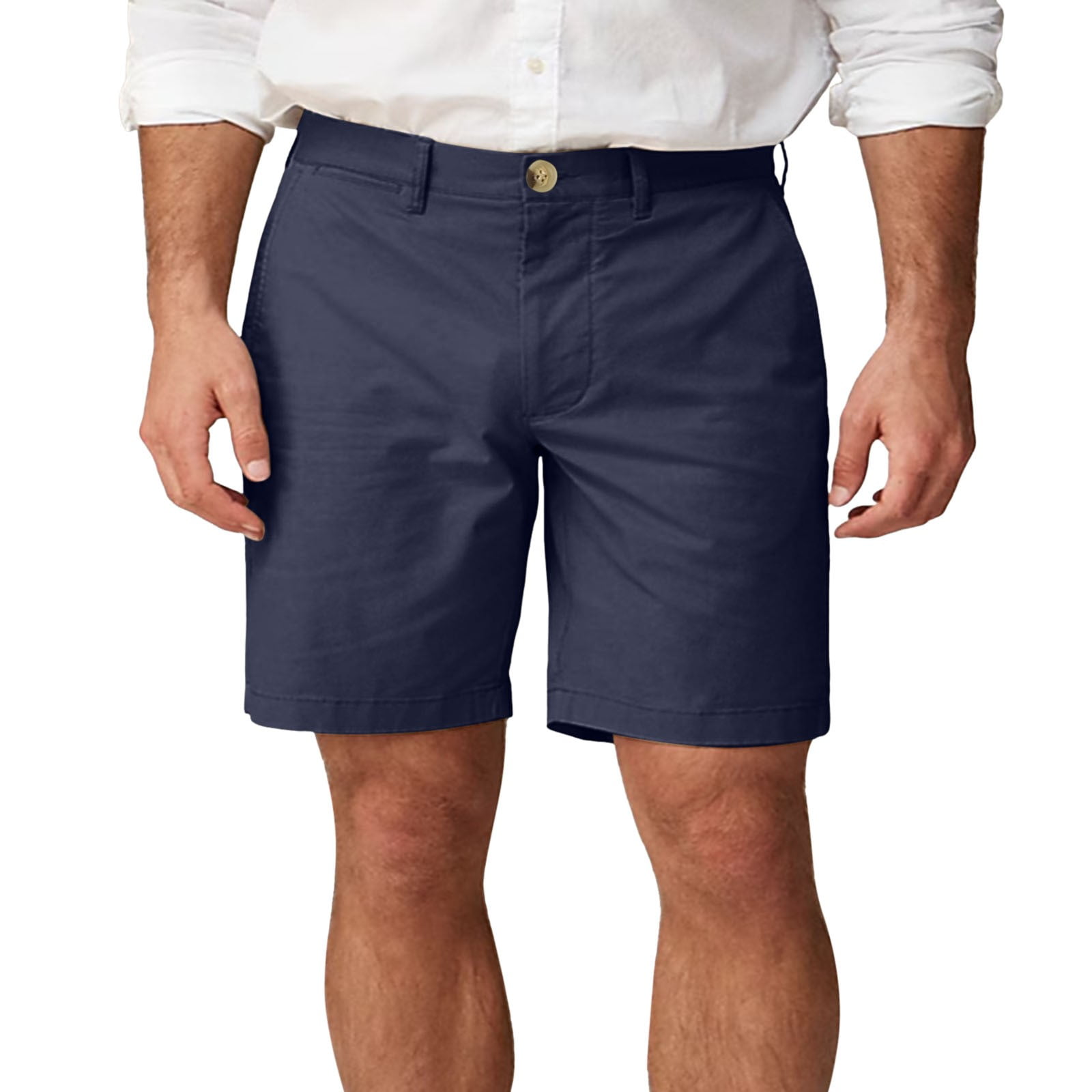 Mens Shorts Tapered Leg Skinny Stretch Mens Slim Fit Shorts Chino Dress  ShortsStraight Lightweight Summer Casual Activewear,Purple,XL - Walmart.com
