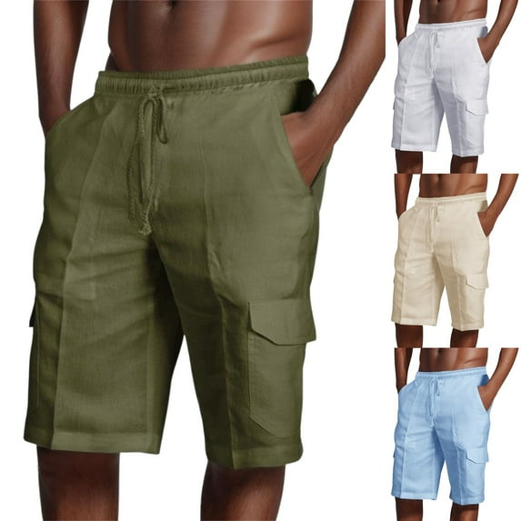 Mens Casual Shorts Workout Shorts Men Casual Running Casual Work Hiking Shorts Men's Athletic Shorts with Pockets Casual Short Pants Gym Shorts