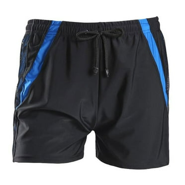 Mens Casual Square Leg Swim Briefs Slim Fit Drawstring Stretch Bathing Suit Board Beach Sport Shorts