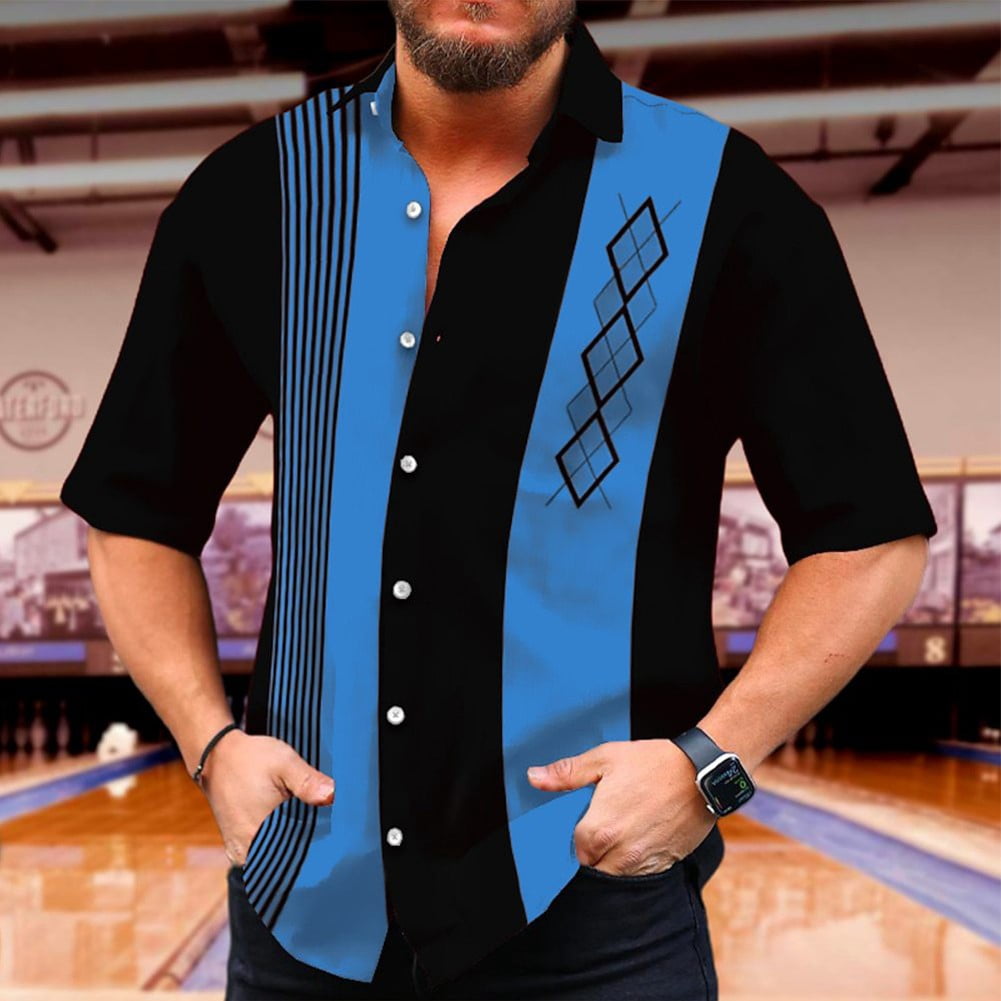 mens striped button down