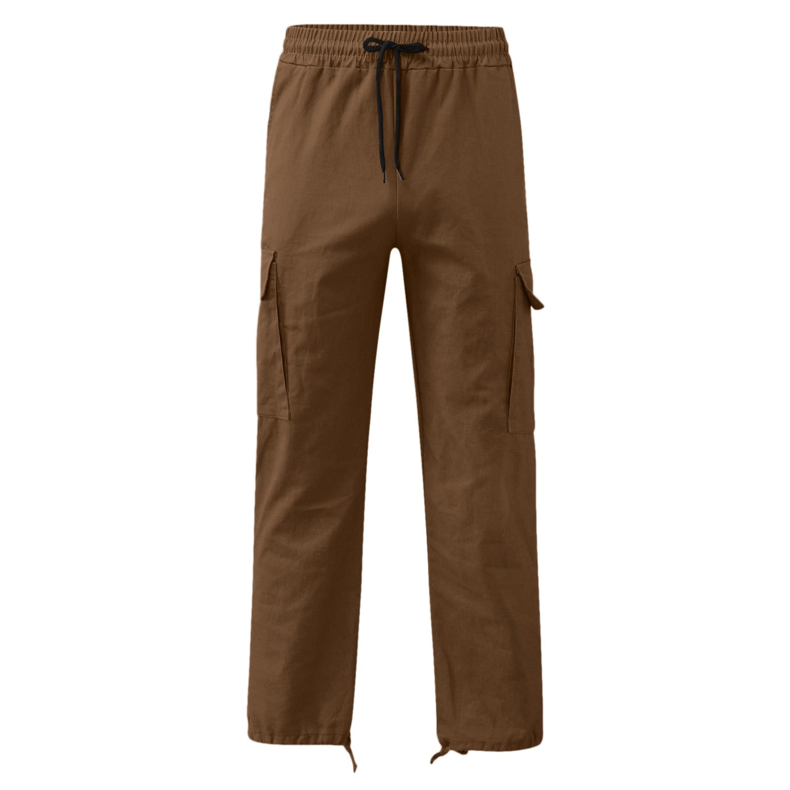 Men Cargo Pants Men Casual Pants Many Pockets Pants Male Straight Trousers  | eBay