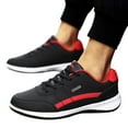 thumbnail image 1 of Mens Casual Waterproof Sport Shoes Fashion Lightweight Lace Up Sneakers Classic Non Slip Running Shoes, 1 of 7