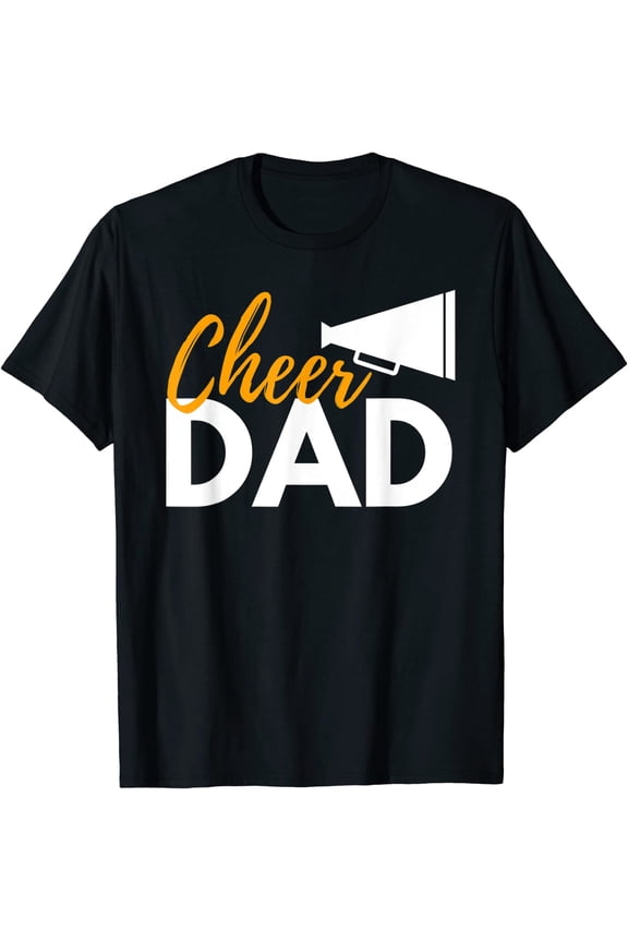 Mens Cheer Dad - Cheerleading Cheerleader Dad Cheer Competition T-Shirt