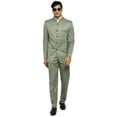 thumbnail image 1 of Mens Chef Apparels Designer Bollywood Style Nehru Polyviscose Bandhgala Suit, 1 of 3