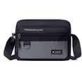 thumbnail image 1 of Mens Chest Bag Shoulder Backpack | Lightweight Breathable Water-Resistant Polyester | Multi-Pocket Secure Storage | 25x19x7cm | Adjustable Strap for Running, Cycling, Travel, Outdoor Versatile Use, 1 of 2