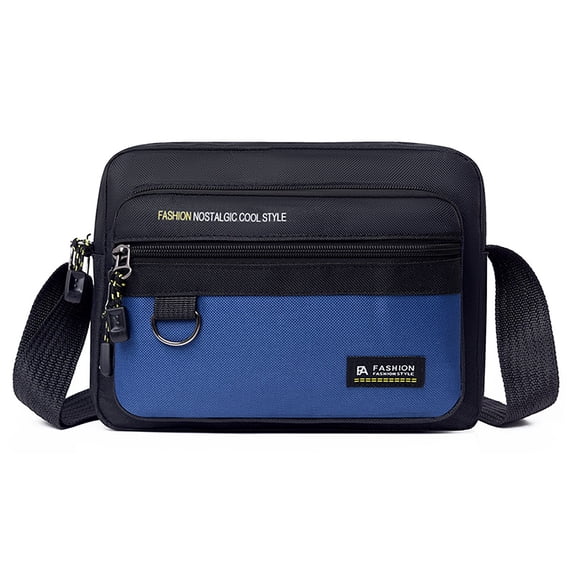 Mens Chest Bag Shoulder Backpack | Lightweight Breathable Water-Resistant Polyester | Multi-Pocket Secure Storage | 25x19x7cm | Adjustable Strap for Running, Cycling, Travel, Outdoor Versatile Use