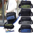 thumbnail image 1 of Mens Chest Bag Shoulder Backpack | Lightweight Breathable Water-Resistant Polyester | Multi-Pocket Secure Storage | 25x19x7cm | Adjustable Strap for Running, Cycling, Travel, Outdoor Versatile Use, 1 of 2