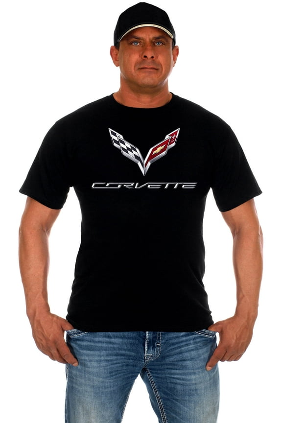 Mens Chevy Corvette C7 Logo T-Shirt