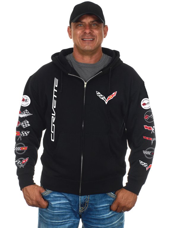 Mens Chevy Corvette Hoodies