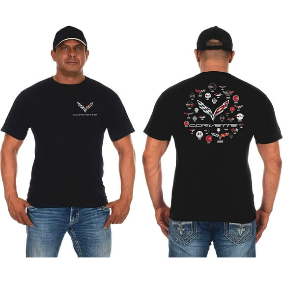 Mens Chevy Corvette Logo T-Shirt