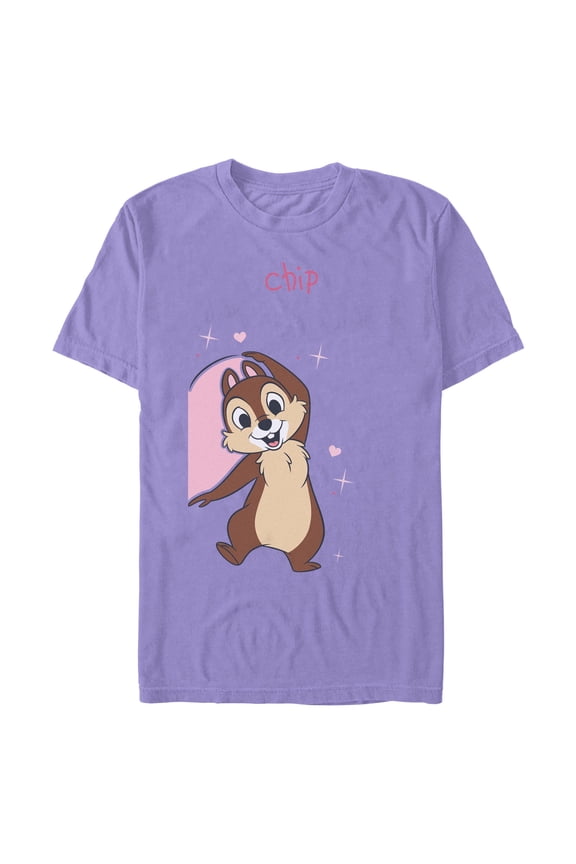 Mens Chip 'n Dale Chip Best Friend Heart Pose T Shirt