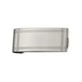 thumbnail image 1 of Gem & Harmony Mens Chisel Money Clip in Polished and Grooved Stainless Steel for Men, 1 of 6