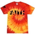 thumbnail image 1 of Mens Christian Faith Jesus Christ American Flag Short Sleeve T-shirt Graphic Tee-Blast Tie Dye-xl, 1 of 1