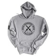 thumbnail image 1 of Mens Christian Hoodie Iron Sharpens Iron Proverbs 27:17 Hooded Sweatshirt Hoodie-Sports Grey-xl, 1 of 1