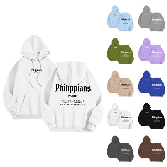 Mens Christian Hoodies Bible Verse Graphic Lined Pullover Sweatshirt Faith Inspirational Quote Comfortable Warm Hoodie Winter Streetwear