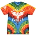 thumbnail image 1 of Mens Christian Mount Up Like Eagles Isaiah 40:31 Short Sleeve T-shirt Graphic Tee-Woodstock Tie Dye-xl, 1 of 1