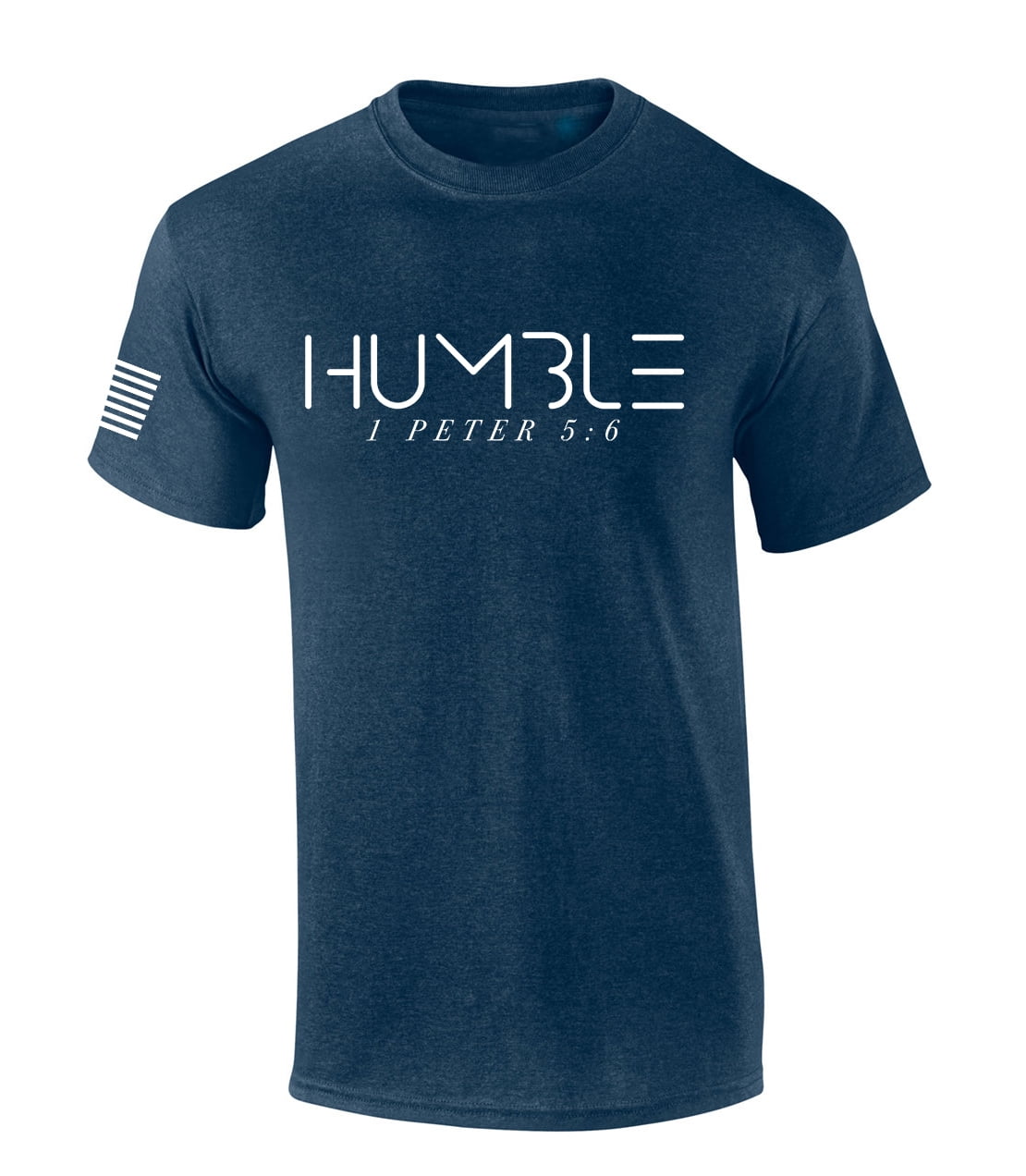 Mens Christian Shirt Humble Peter 5:6 Short Sleeve T-shirt