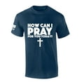 thumbnail image 1 of Mens Christian Tshirt How Can I Pray For You Today? Short Sleeve T-shirt-Heather Navy-6xl, 1 of 1